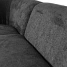 WOOOD SLOPING CORNER SOFA LEFT STRUCTURE VELVET MOUNTAIN thumbnail