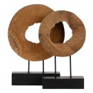 SCULPTURE NATURAL WAY MANGO WOOD 38 X 8 X 52 CM thumbnail