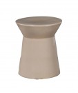 CERAMIC COFFEE TABLE COVE TAUPE M Ø38 X H45 thumbnail