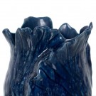 VASE BLUE CERAMIC DECORATION 17 X 16 X 20 CM thumbnail