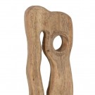2stk, FIGURE ABSTRACTS NATURAL WAY MANGO WOOD 15 X 9 X 69 CM thumbnail