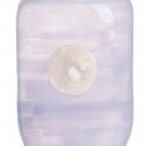 Vase i blåhvitt glass 15x9x31 thumbnail