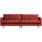 WOOOD RODEO CLASSIC SOFA 3-SEATER VELVET CHESTNUT thumbnail