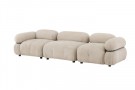NYHET Mika 3-seter sofa beige thumbnail