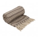 2 pledd i pk. PLAID BEIGE COTTON  125 X 150 CM thumbnail