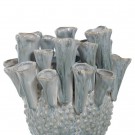 VASE BLUE CERAMIC DECORATION 26 X 26 X 21  thumbnail