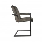 MILO DINING CHAIR HUNTER GREEN VELOUR thumbnail
