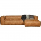 WOOOD BEAN CORNER SOFA RIGHT COGNAC thumbnail
