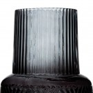 Vase i grått glass 17x17x24 thumbnail