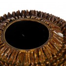 VASE MUSTARD CERAMIC DECORATION 40 X 40 X 60 CM thumbnail