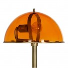 Gulvlampe champagne gull metall/glass 31x31x156 thumbnail
