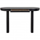 WOOOD MAEL DESK/SIDETABLE VENEER BLACK thumbnail