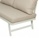 2025 OUTDOOR SET GARDEN BEIGE-WHITE ALUMINUM 1 CM thumbnail