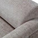 WOOOD LENNY ARMCHAIR IN MATT COARSE VELVET - SPOTTED SAND COLOR thumbnail