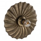 VEGGLAMPE OLD- GOLD METAL LIGHTING 27 X 9 X 27 CM thumbnail