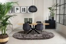 RHAPSODY CARPET OVAL ANTHRACITE 290 X 200 CM - OBS størrelse thumbnail