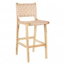 Krakk beige teak tre-skinn 45x57x95 thumbnail