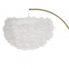 FLOOR LAMP WHITE-GOLD FEATHER LIGHTING 68 X 40 X 175 CM thumbnail