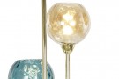 FLOOR LAMP METAL GLASS 30X30X172 BALLS GOLDEN LA-207924 thumbnail