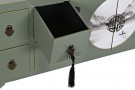 TV CABINET SPRUCE MDF 130X26X51 ORIENTAL GREEN thumbnail