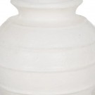 VASE WHITE FIBER CEMENT DECORATION 35 X 35 X 41 CM thumbnail