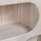 Veggskap hvit mangotre 91x38x149 thumbnail