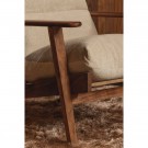 WOOOD HOUSTON ARMCHAIR BOUCLÉ/WOOD NATURAL thumbnail