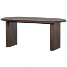 Vtwonen ELLIPS DINING TABLE MANGO WOOD WALNUT 90x180CM thumbnail