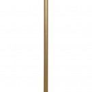 Gulvlampe matt gyllent jern/marmor 35x35x148 thumbnail