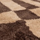 WOOOD FAFA RUG GRAPHIC DESIGN BROWN 200x300CM thumbnail