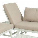 2025 OUTDOOR SET GARDEN BEIGE-WHITE ALUMINUM 1 CM thumbnail