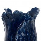 VASE BLUE CERAMIC DECORATION 21 X 21 X 27 CM thumbnail