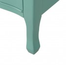 COMMODE TURQUOISE WOOD 93 X 38 X 78 CM thumbnail