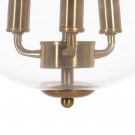 CEILING LAMP GOLD METAL / GLASS LIGHTING 30 X 30 X 30 CM thumbnail