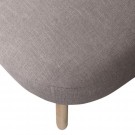 WOOOD HAZEL SMALL SOFA LEFT GREIGE thumbnail