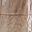 Vase i beige metall 28x28x68 thumbnail