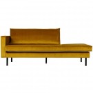 WOOOD RODEO DAYBED LEFT VELVET OCHRE thumbnail
