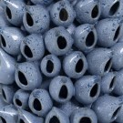 VASE BLUE CERAMIC DECORATION 34 X 34 X 45 CM thumbnail
