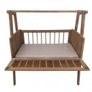 Barneseng i teak tre 106x65x118 thumbnail