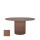 OLIVIA DINING TABLE WALNUT 150 CM + 50 CM