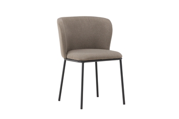 Edina  2pk spisestol brun