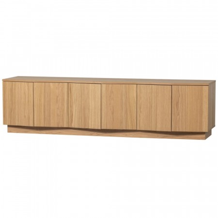 WOOOD ZUMA TV-UNIT 200CM OAK TRANSPARANT 