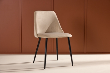 Night 2pk spisestol beige