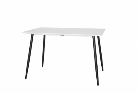 Polar rektangulært spisebord 120 x 75 hvit