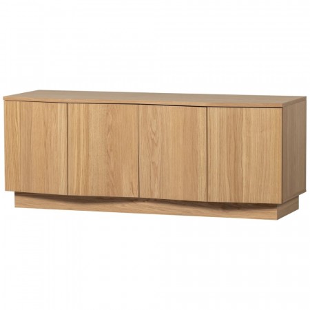 WOOOD ZUMA TV-UNIT 133CM OAK TRANSPARANT [fsc]