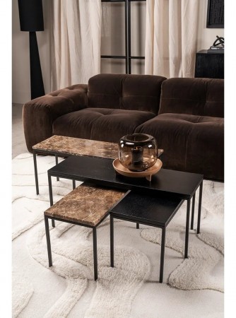 WESTFORD COFFEE TABLE BLACK 60X30X35