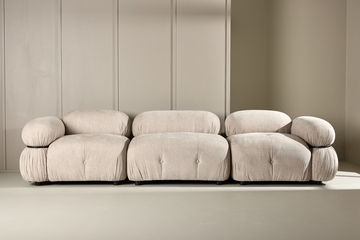 NYHET Mika 3-seter sofa beige