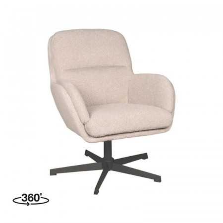  TRENDCOLLECTION MOSS SVIVEL LOUNGE CHAIR NATURAL