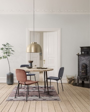 Lampe, HDBowl, Messing -L