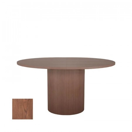 OLIVIA DINING TABLE WALNUT 150 CM + 50 CM